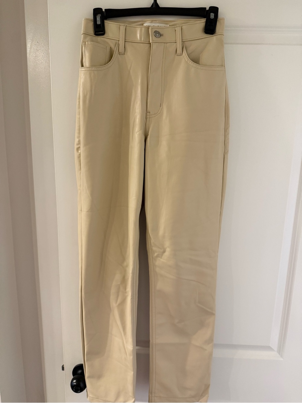 Abercrombie & Fitch Leather Jeans